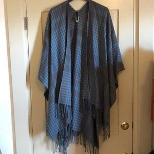 Urban Outfitter Scarf Poncho